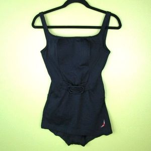 💜VTG 60s Jantzen Pinup One Piece Swimsuit M